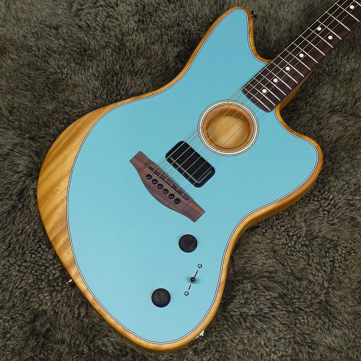 Fender Acoustasonic Player Jazzmaster Ice Blue｜平野楽器 ロッキン