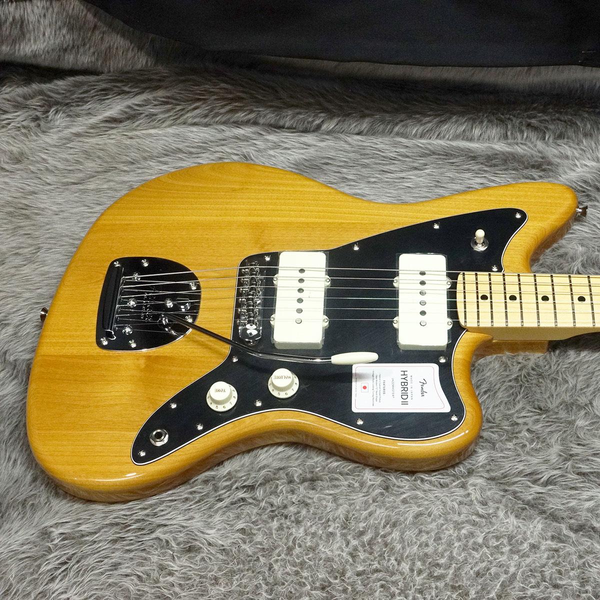 Fender Made in Japan Hybrid II Jazzmaster MN Vintage Natural｜平野楽器 ロッキン  オンラインストア