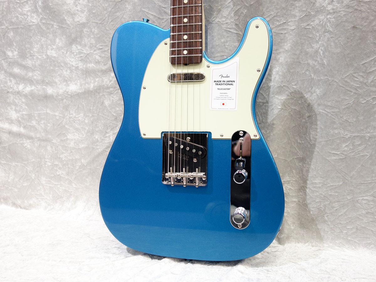 Made in Japan Traditional 60s Telecaster RW Lake Placid Blue
