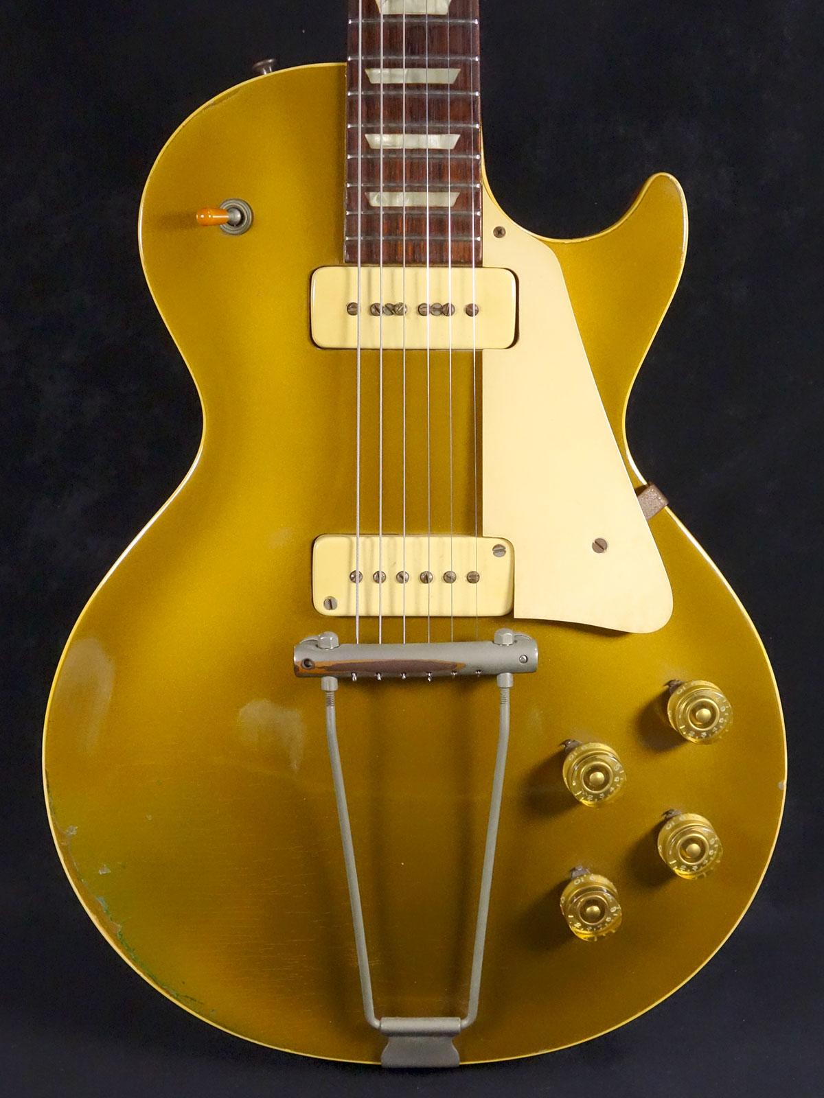 Gibson 1952 Les Paul Standard Gold Top ”Unbound Neck＆Tall Knob