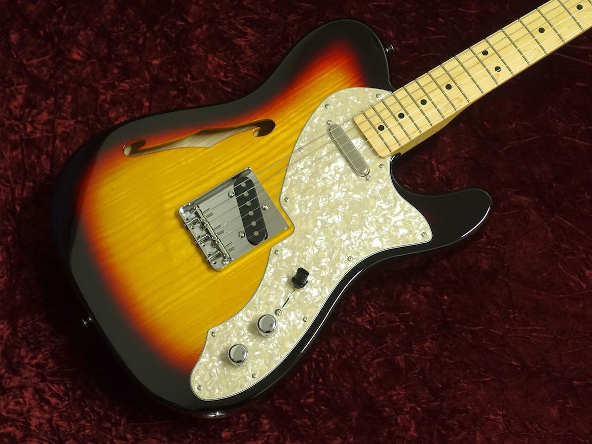 FSR Made In Japan Traditional II 60s Telecaster Thinline MN 3-Color  Sunburst #JD23022611