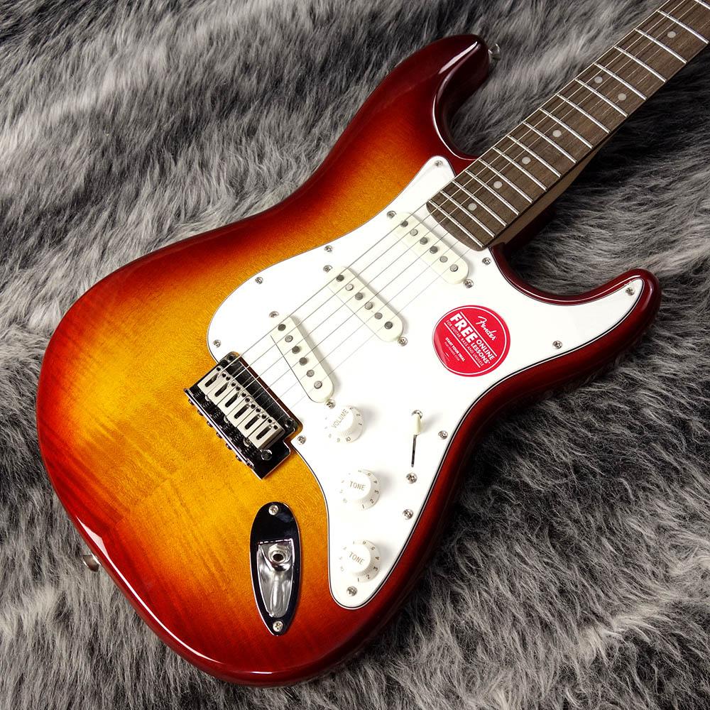 Squier Standard Stratocaster FMT Amber Sunburst <スクワイア>｜平野