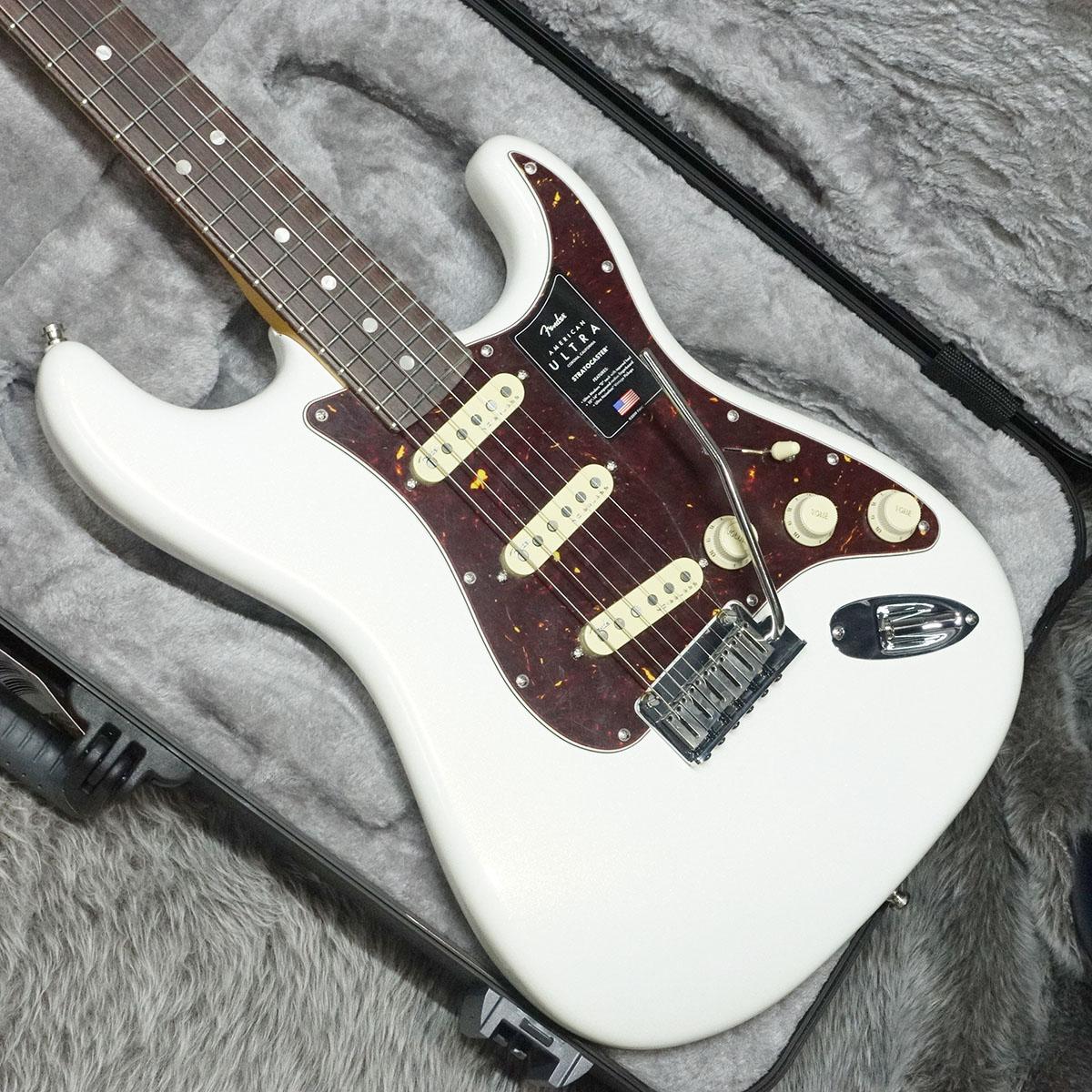 Fender American Ultra Stratocaster Rw Arctic Pearl｜hirano Music Online Store 8821