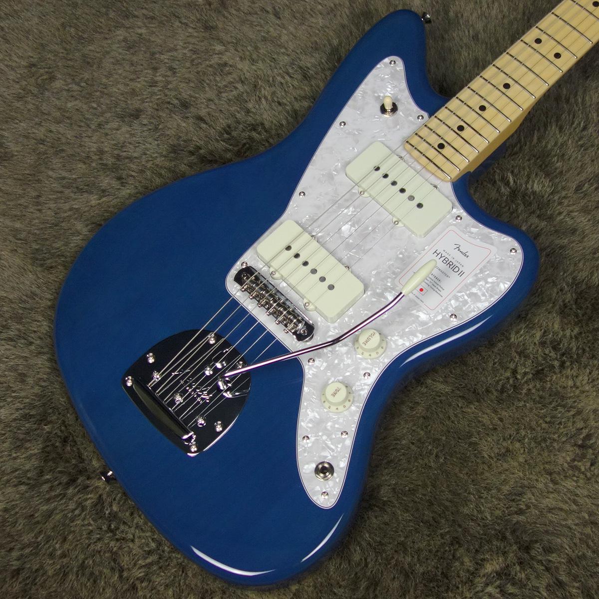Fender 2021 Collection MIJ Hybrid II Jazzmaster Indigo Trans｜平野