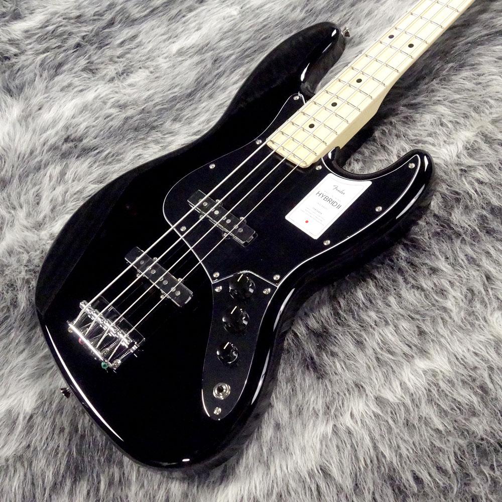 Fender Made in Japan Hybrid II Jazz Bass Black｜平野楽器 ロッキン