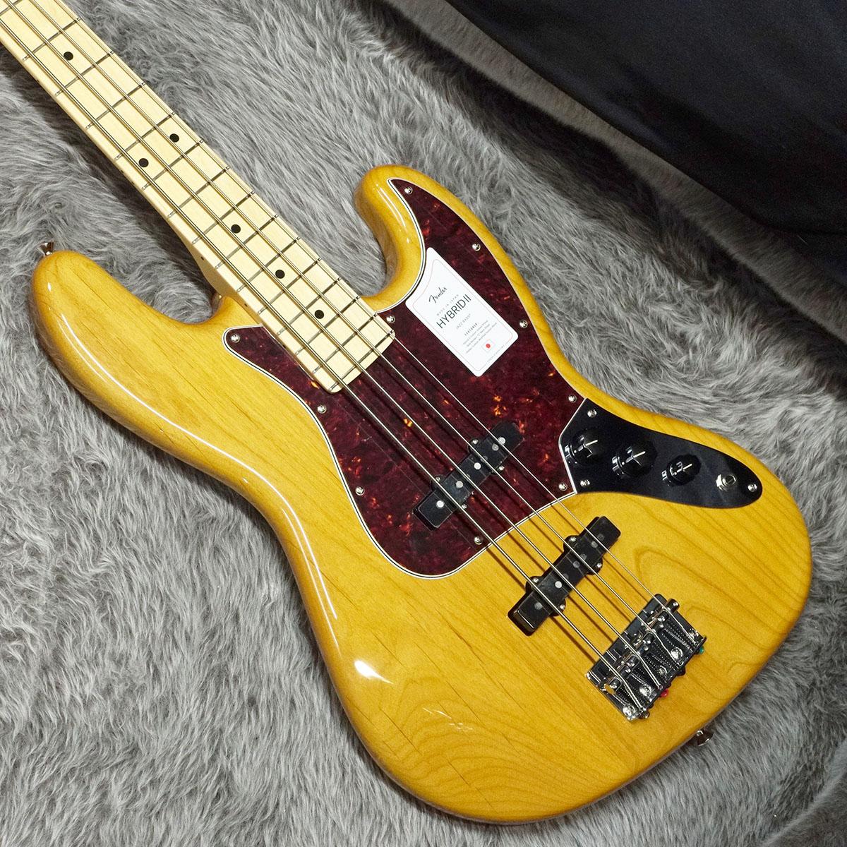 Fender Japan Made in Japan Hybrid II Jazz Bass MN Vintage Natural