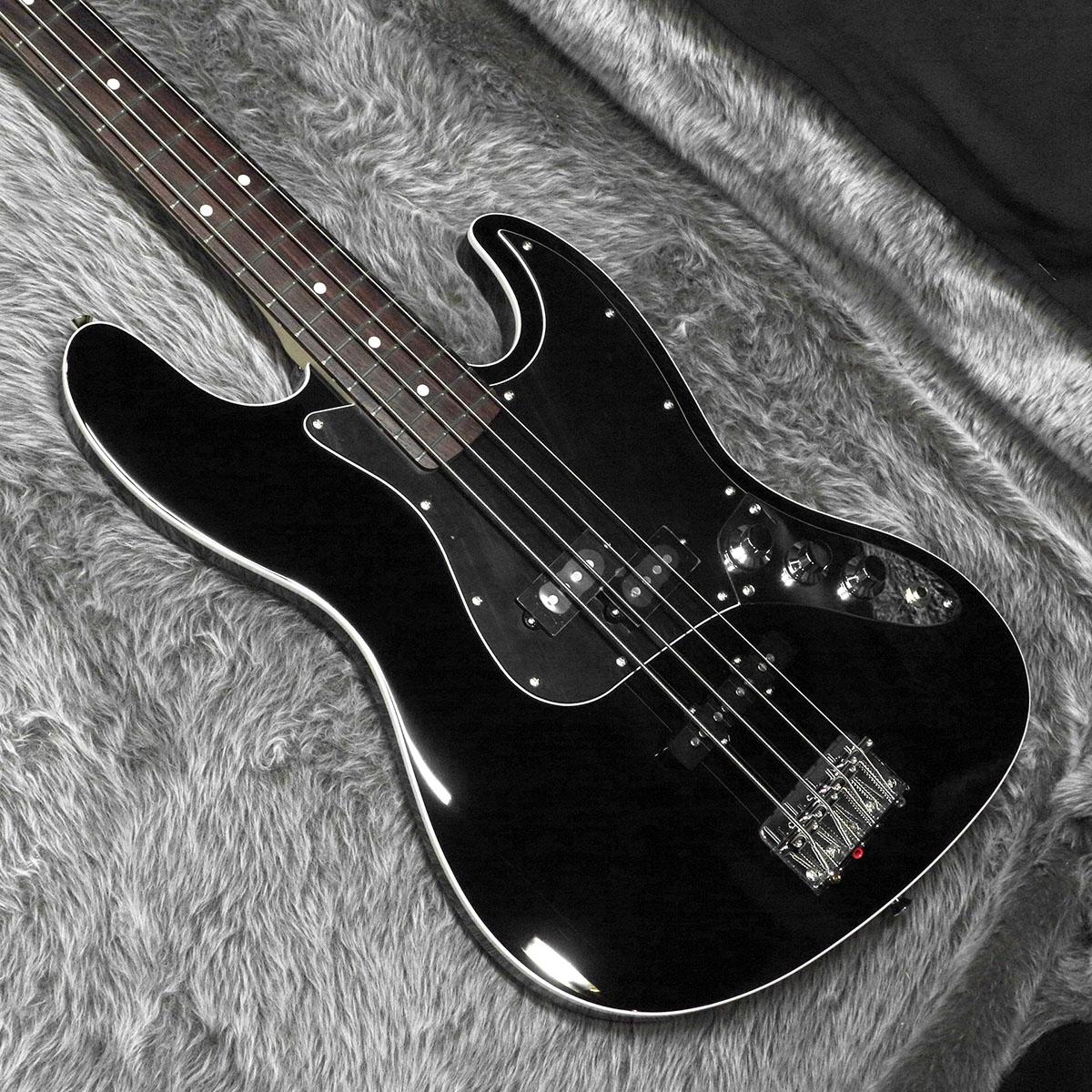 Fender Japan Made in Japan Aerodyne II Jazz Bass RW Black ...