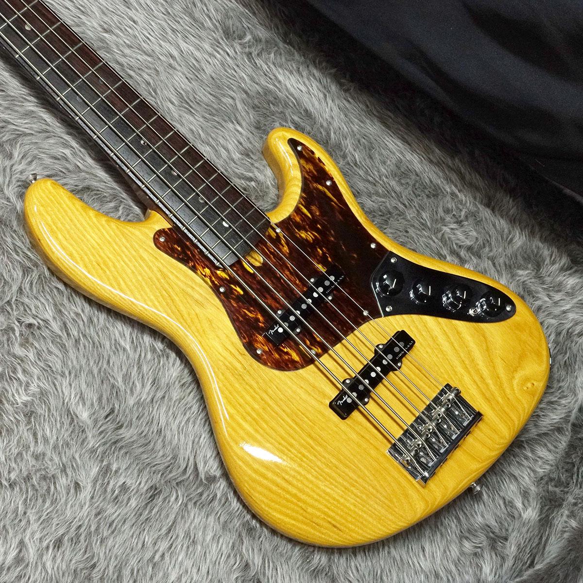 Fender Deluxe Jazz Bass V Kazuki Arai RW Vintage Natural｜平野楽器 