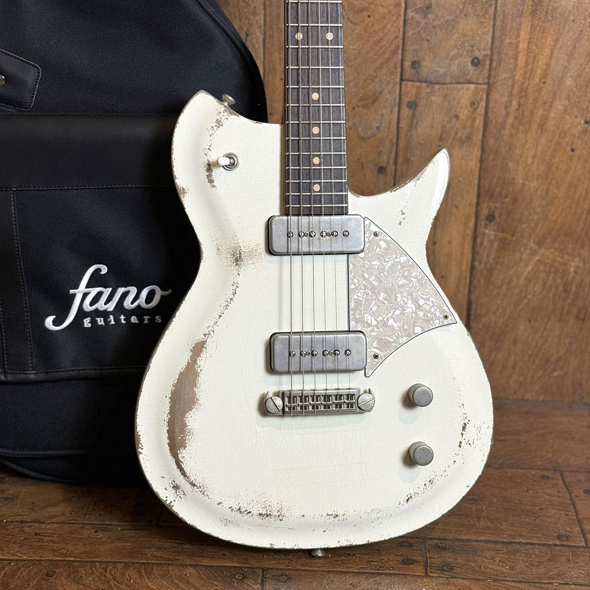 FANO Oltre RB6 Olympic White Heavy Distress｜平野楽器 ロッキン