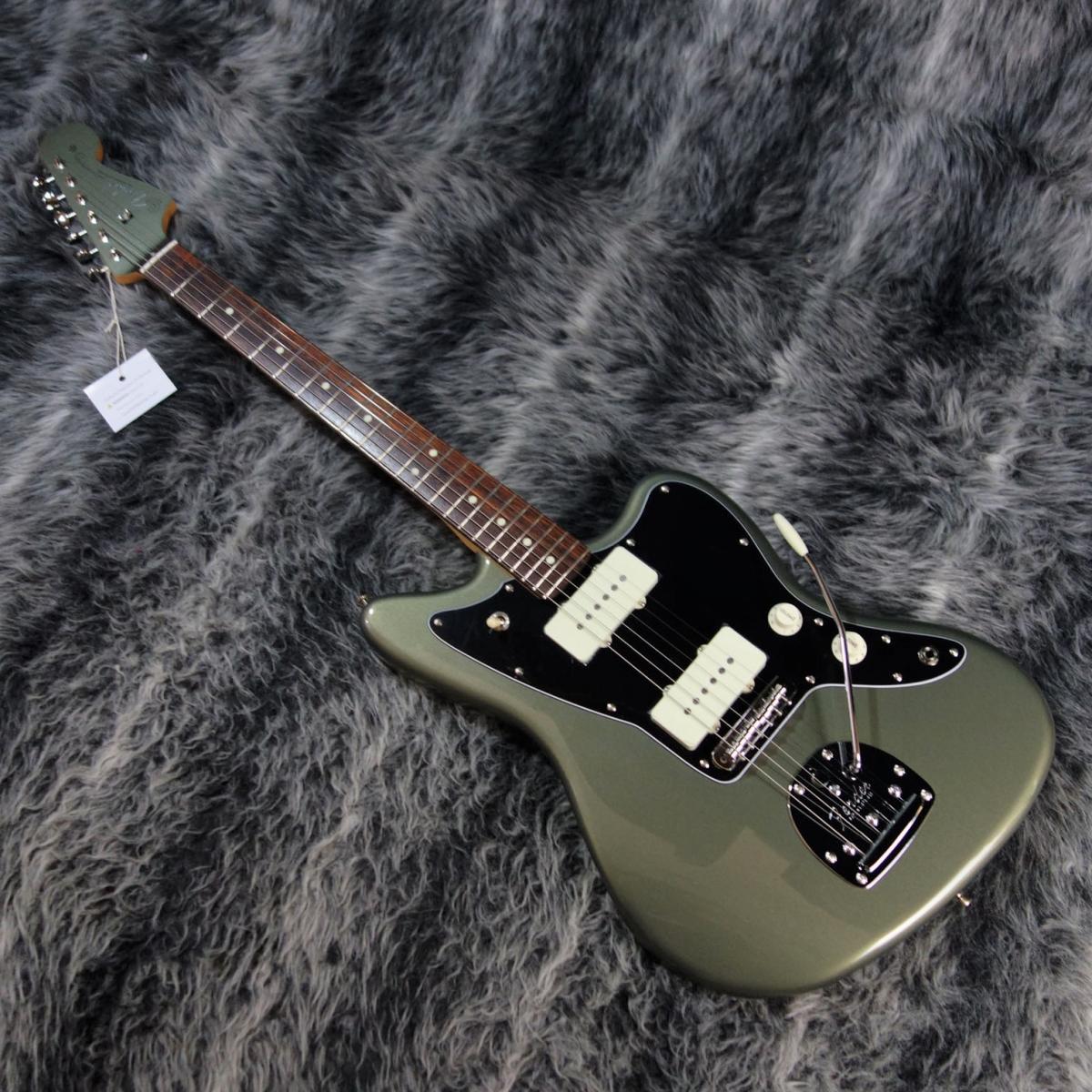 Fender Made In Japan Hybrid II Jazzmaster Jasper Olive Metallic