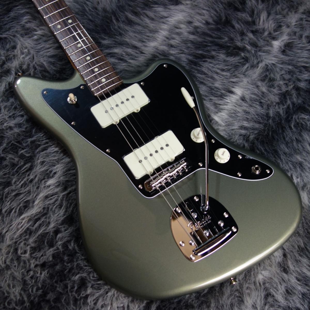 Fender Made In Japan Hybrid II Jazzmaster Jasper Olive Metallic