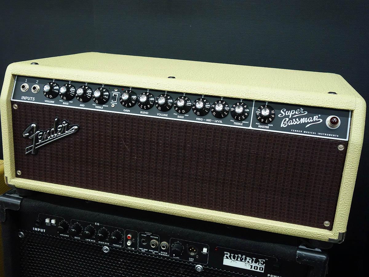 Fender USA Super Bassman Head BLONDE <フェンダーユーエスエー>｜平野楽器 ロッキン オンラインストア