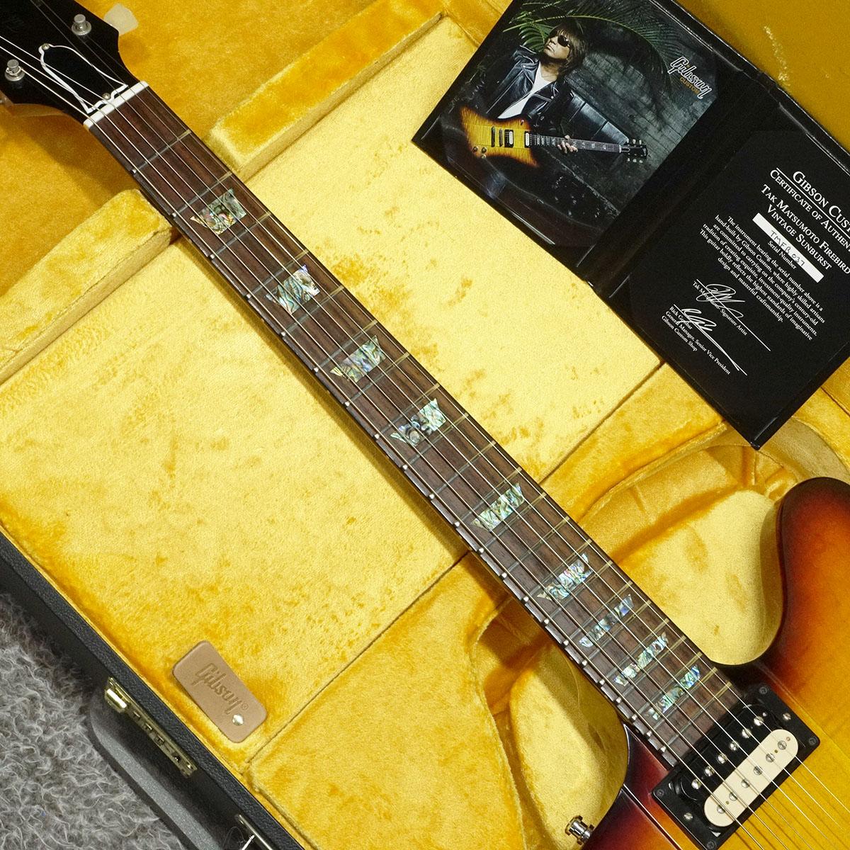 Gibson Custom Shop TAK Matsumoto Firebird Vintage Sunburst 