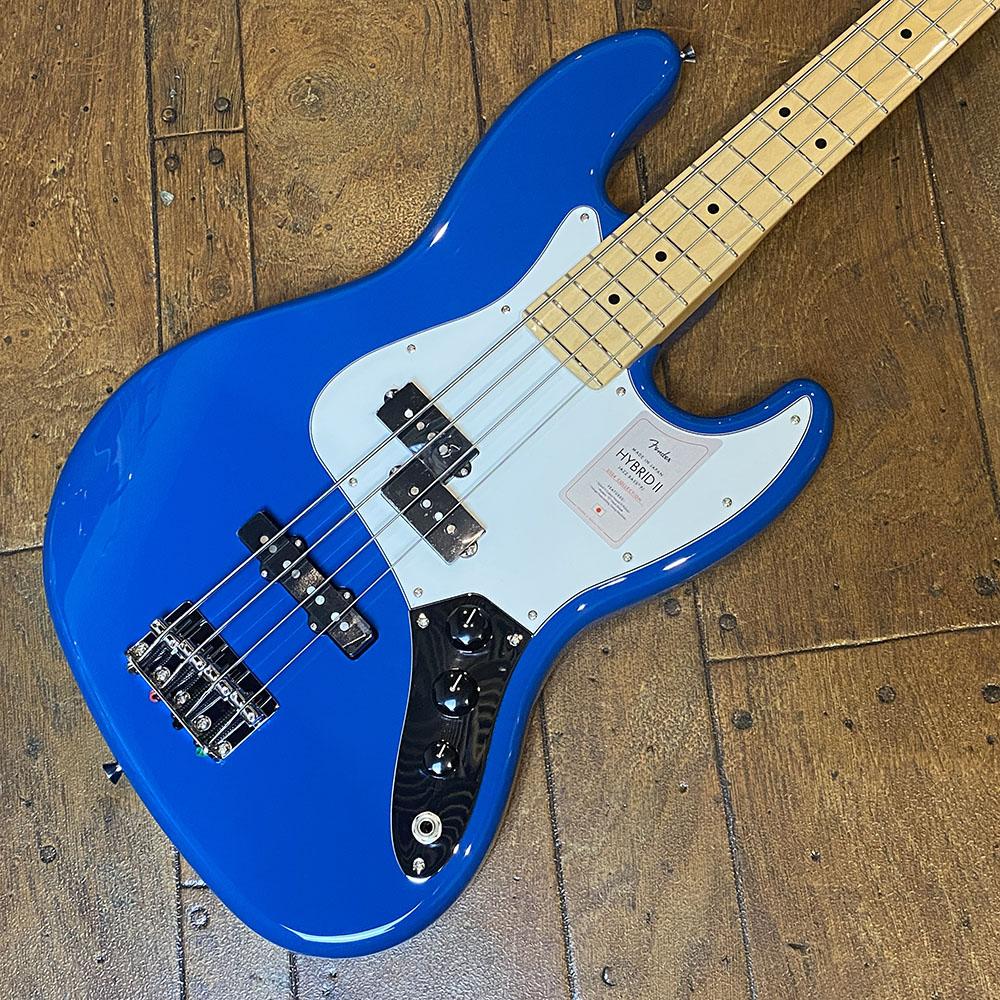 Fender 2024 Collection Made in Japan Hybrid II Jazz Bass PJ Forest Blue｜平野楽器  ロッキン オンラインストア