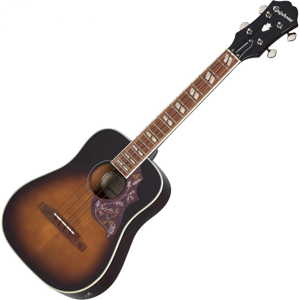 Epiphone Hummingbird Studio Tenor Ukulele Tobacco Sunburst｜平野楽器 ロッキン  オンラインストア