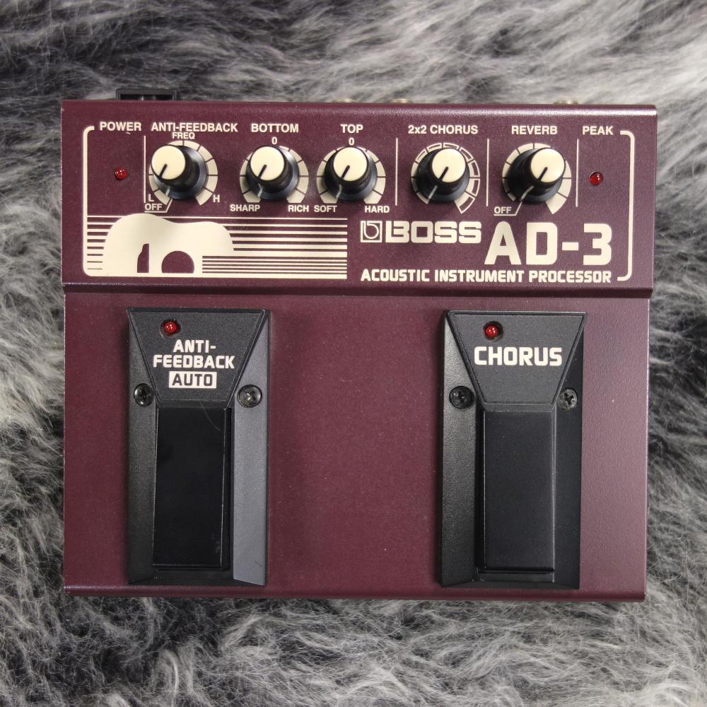 BOSS AD3 Acoustic Instrument Processor ｜Hirano Music Online Store