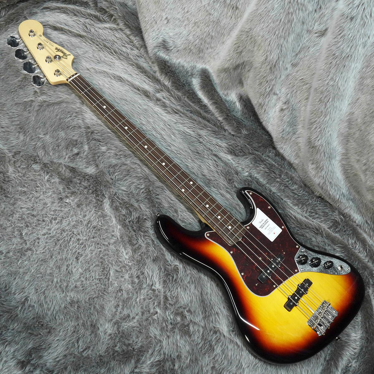 Fender Japan Made in Japan Traditional 60s Jazz Bass RW 3-Color Sunburst u003c フェンダージャパンu003e｜平野楽器 ロッキン オンラインストア