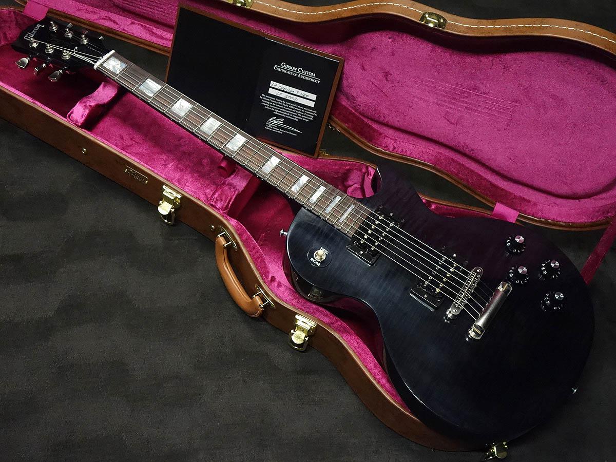 Gibson Custom Shop Les Paul Custom Figured Neo PSL Trans Black VOS <ギブソン  カスタムショップ>｜平野楽器 ロッキン オンラインストア