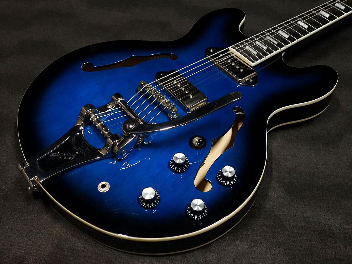 Epiphone Gary Clark Jr Black&Blu Casino w/Bigsby <エピフォン