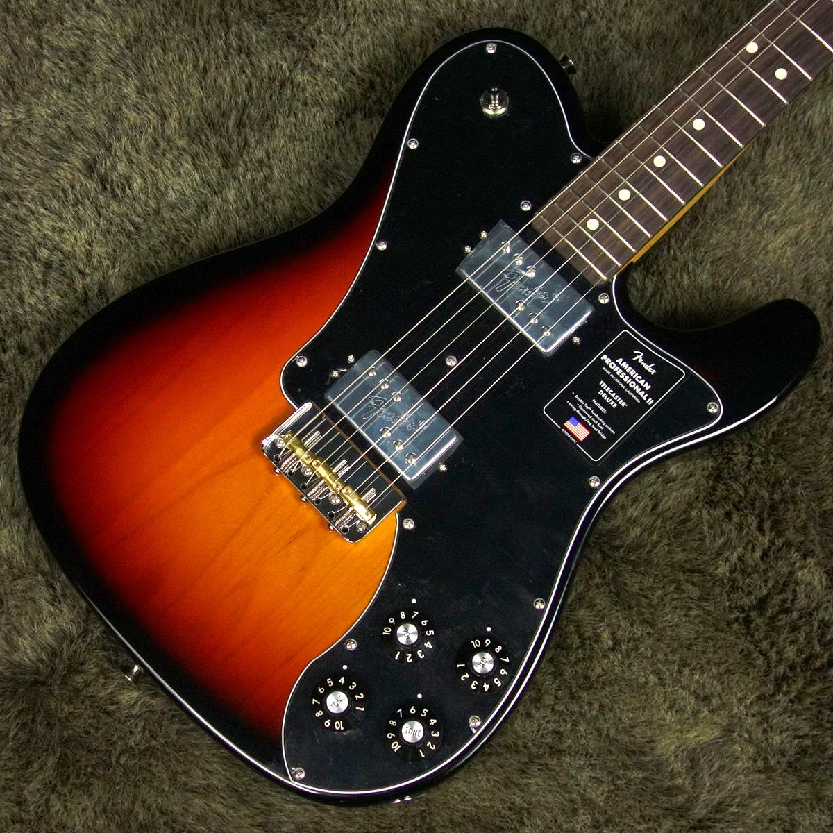 Fender American Professional II Telecaster Deluxe 3-Color Sunburst