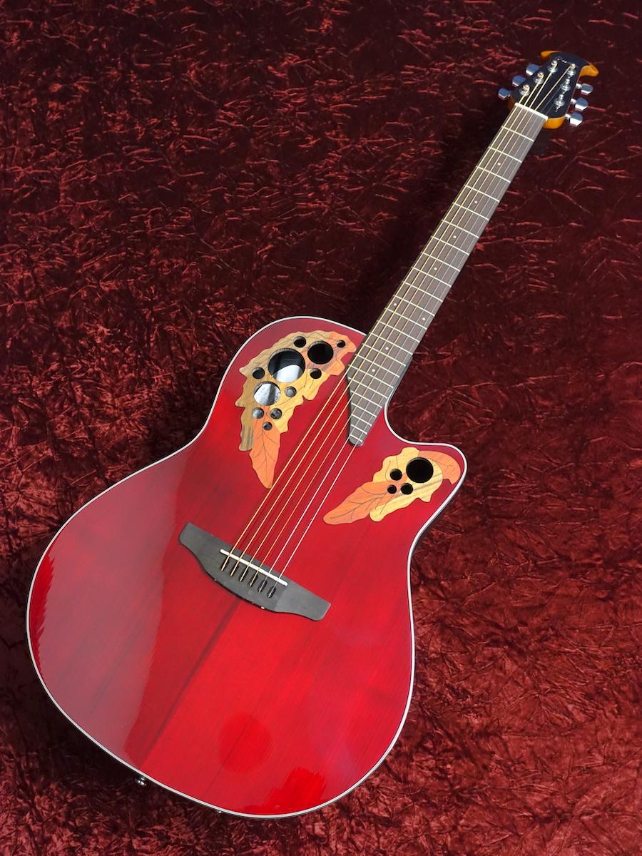 Ovation CE44 Celebrity Elite Ruby Red <オベーション>｜平野楽器