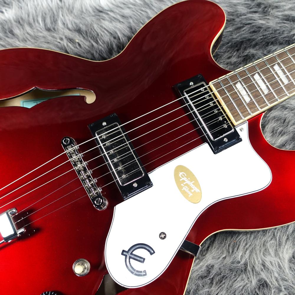 Epiphone Riviera Sparkling Burgundy <エピフォン>｜平野楽器