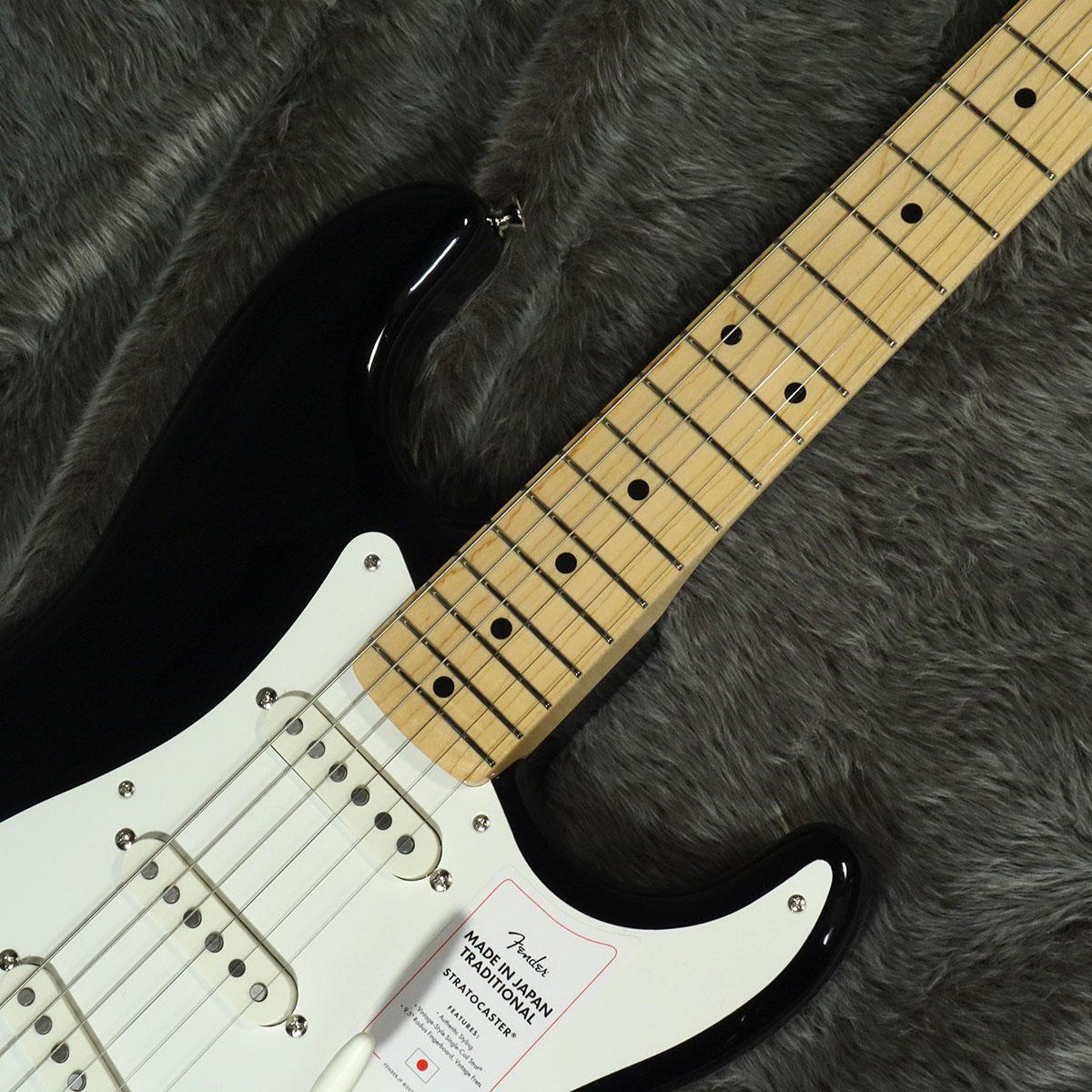 Fender Made in Japan Traditional 50s Stratocaster MN Black｜平野