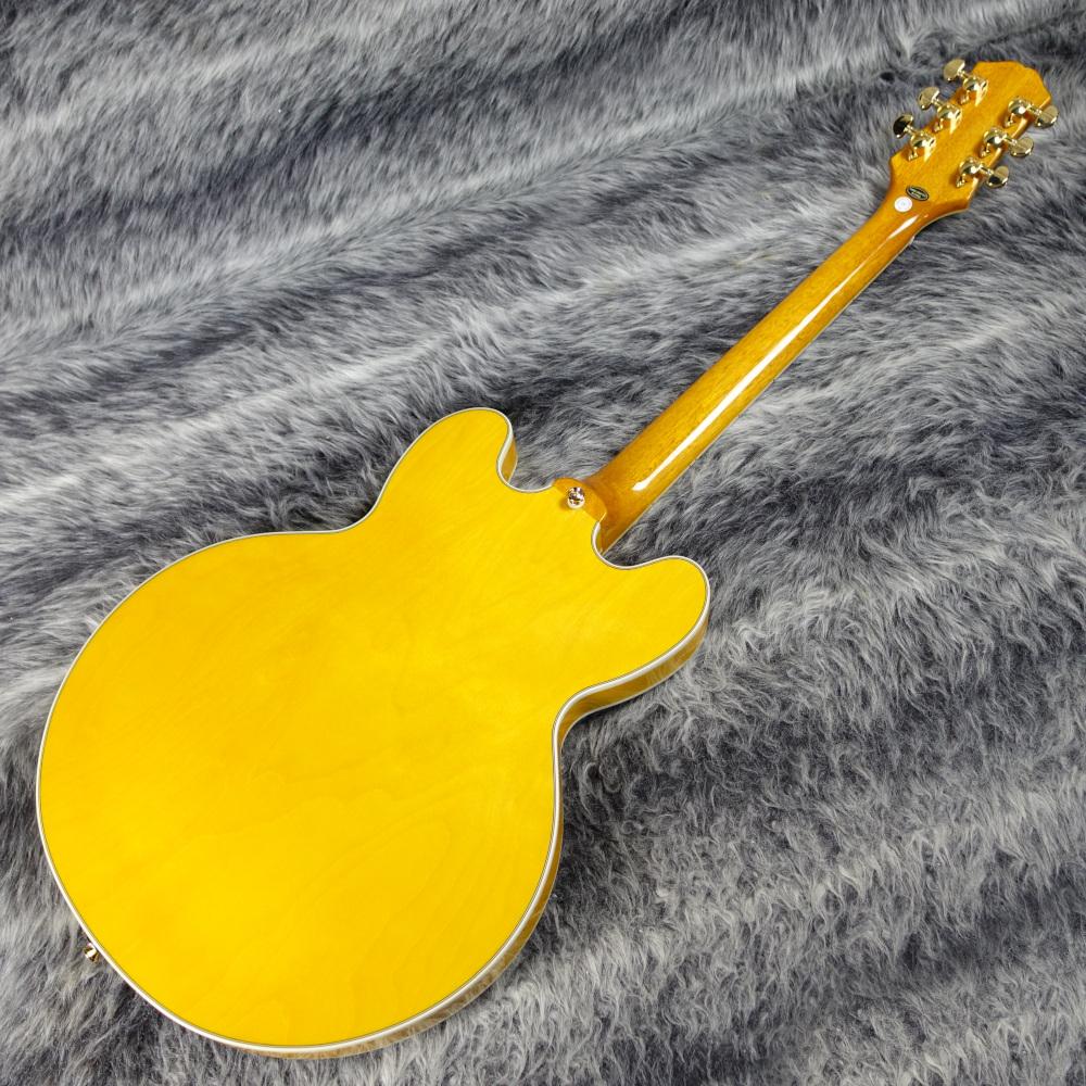 エピフォン　エレキギター ナチュラル　トラ目 Epiphone Sheraton Natural <エピフォン>｜平野楽器 ロッキン
