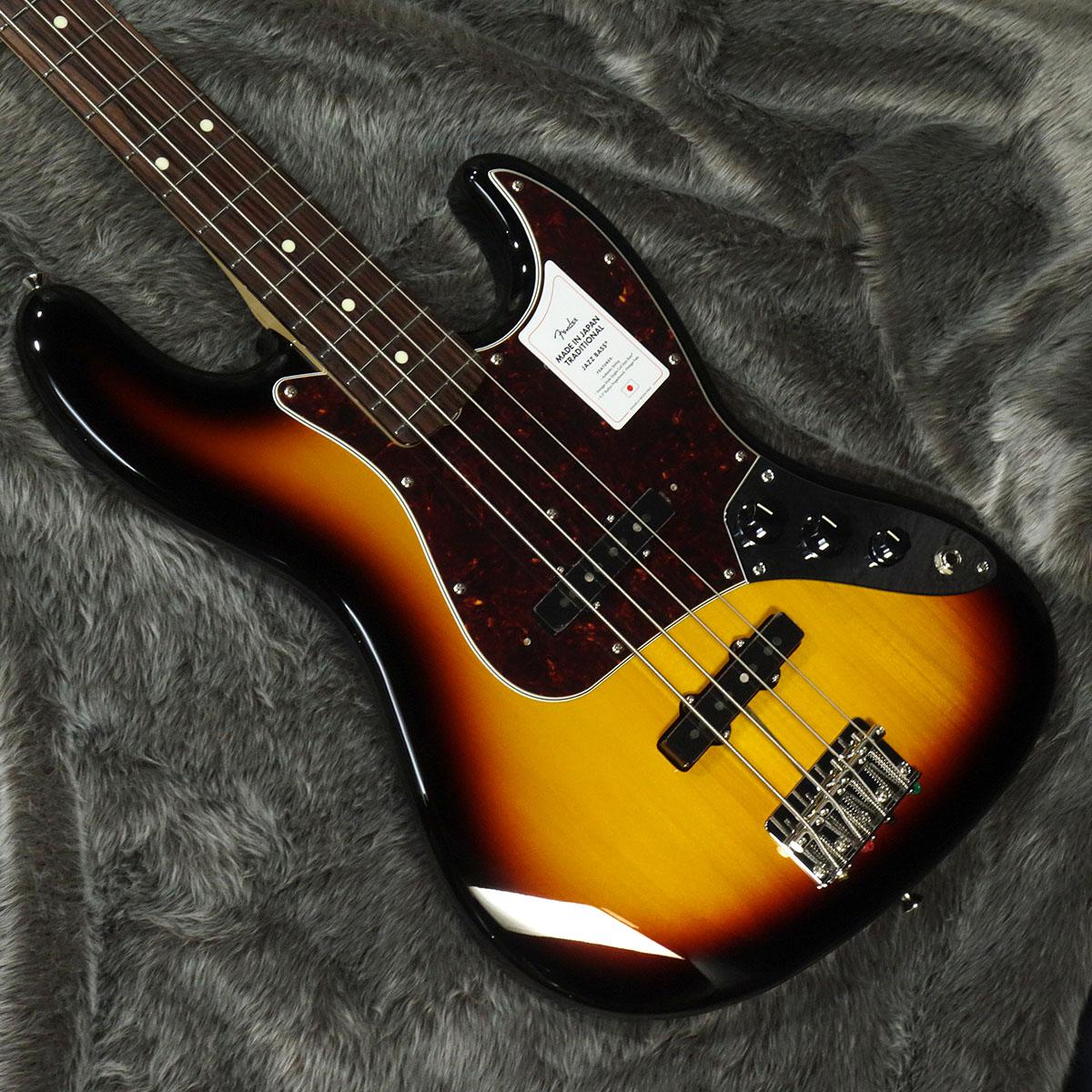 Fender Japan Made in Japan Traditional 60s Jazz Bass RW 3 Color