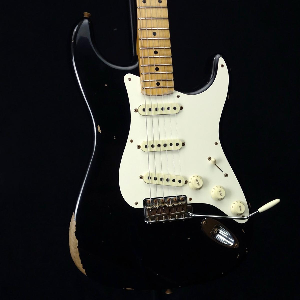 1957 Stratocaster Relic Aged Black指板も同様です - ギター