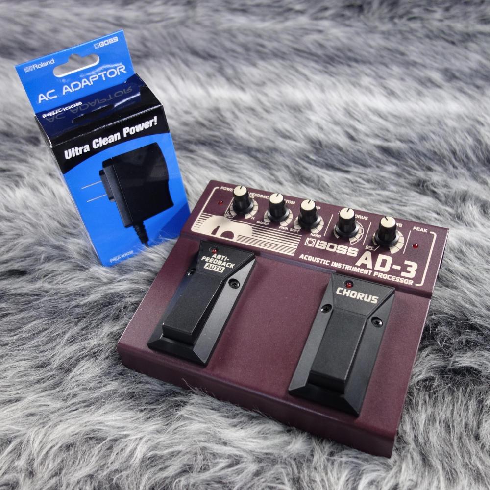 BOSS AD3 Acoustic Instrument Processor ｜Hirano Music Online Store