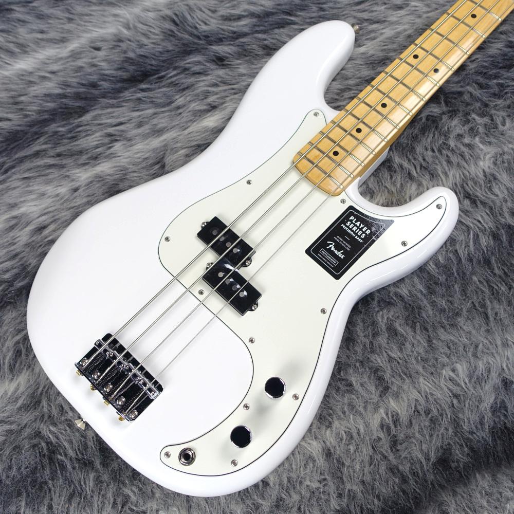 Fender Player Precision Bass Polar White｜平野楽器 ロッキン