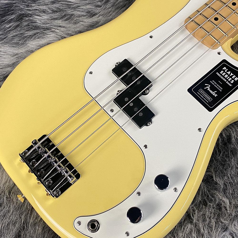 ベース Fender / Precision Bass Buttercream Fender Player Precision Bass, Maple Fingerboard
