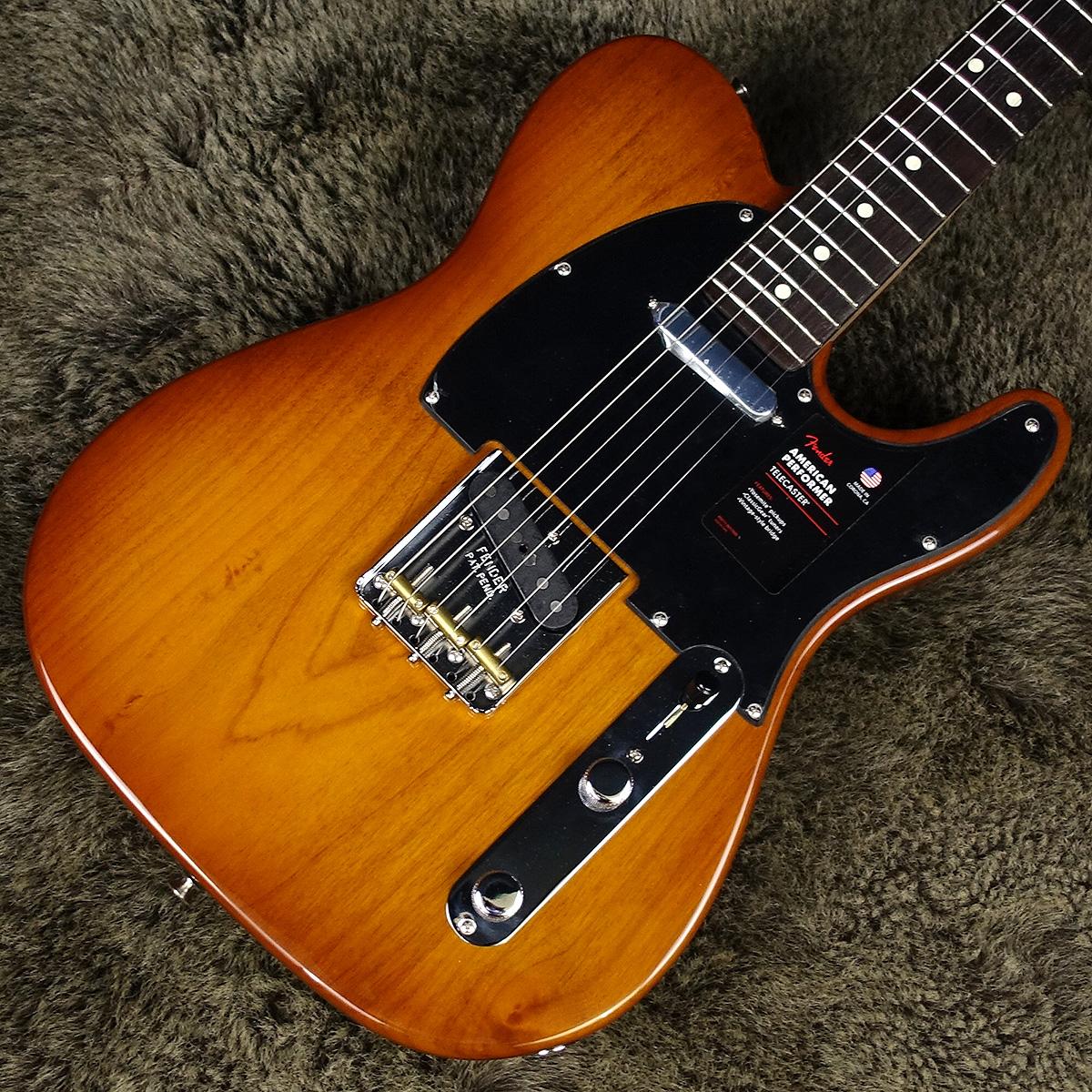 American performer store telecaster honey burst