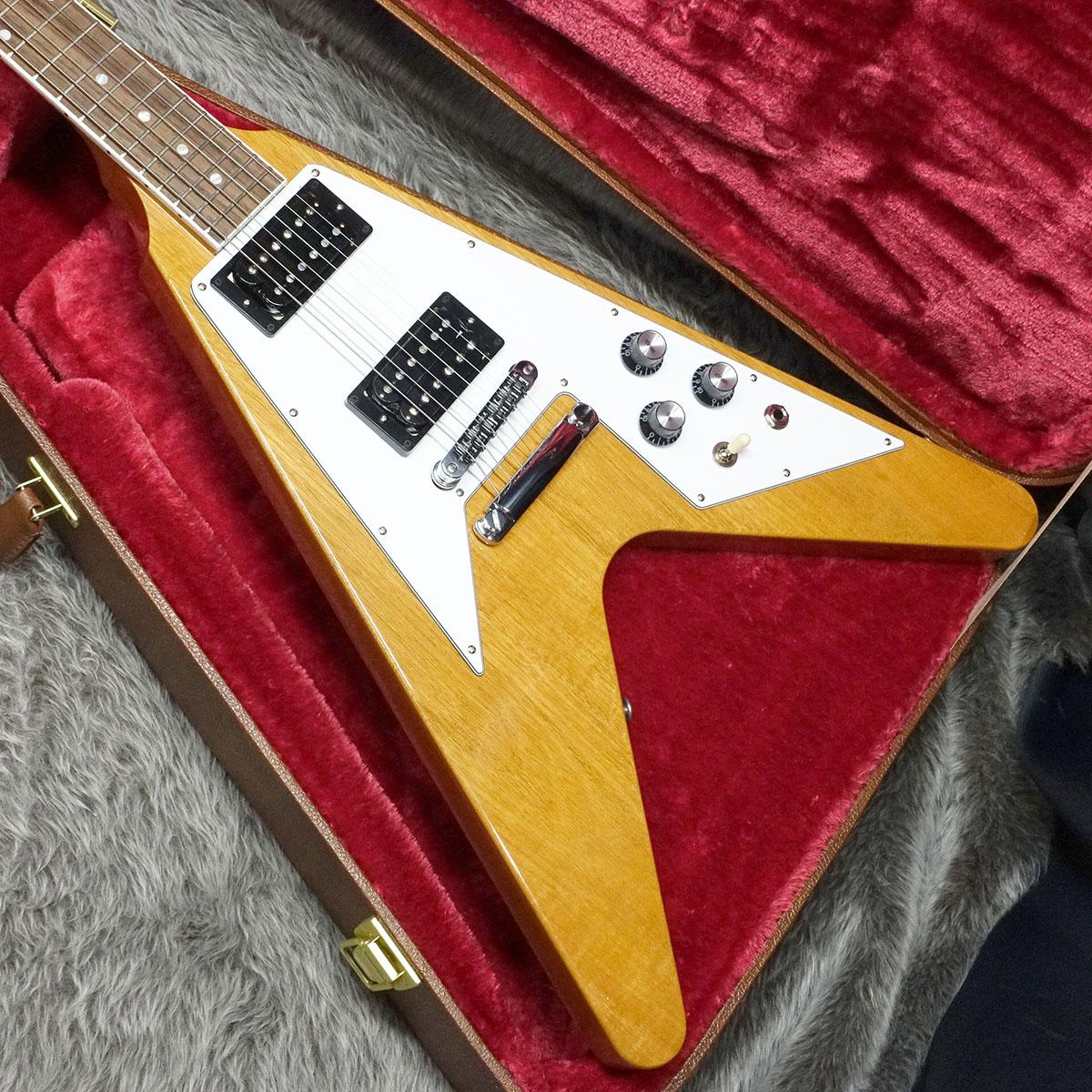 Gibson 70s Flying V Antique Natural u003cギブソンu003e｜平野楽器 ロッキン オンラインストア