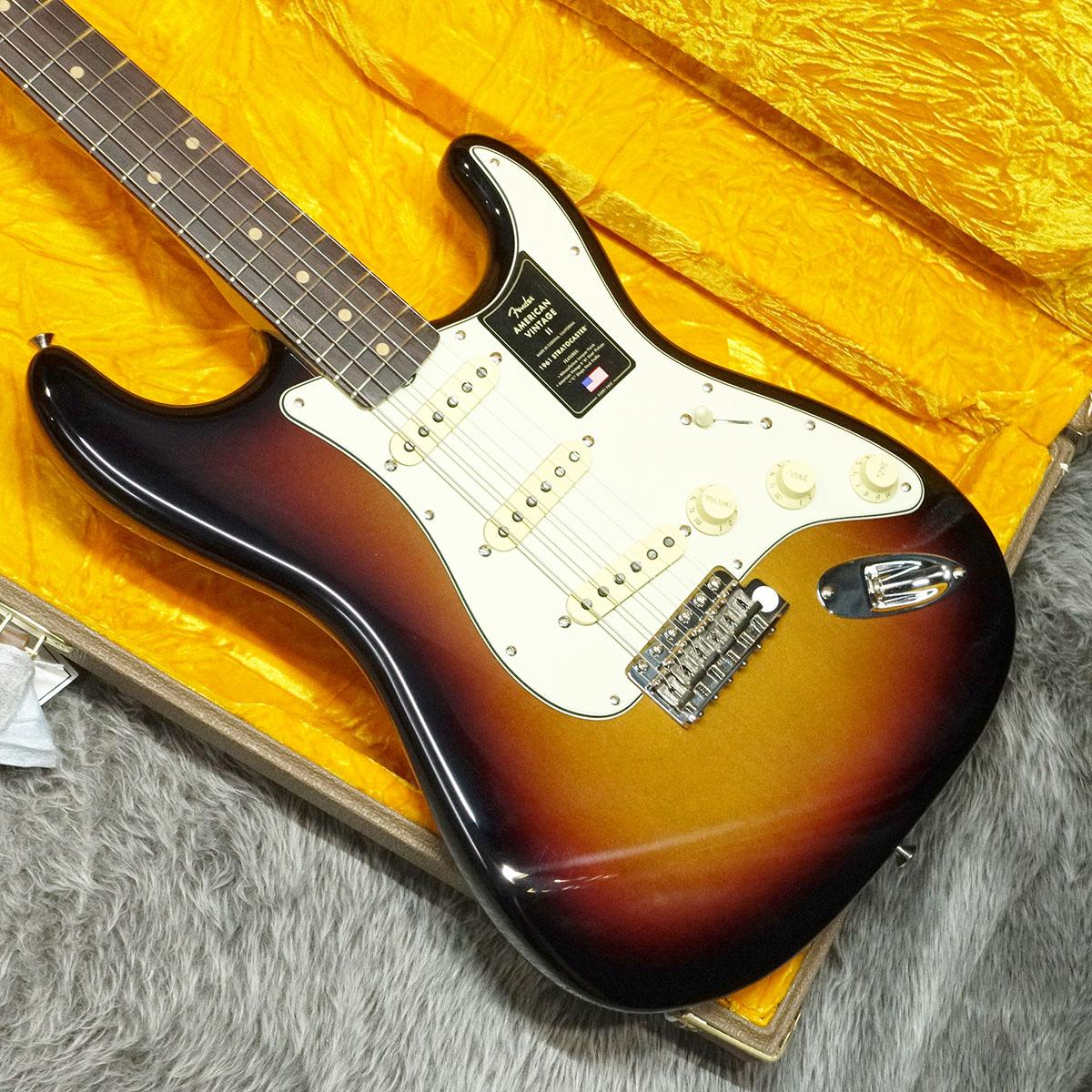 Fender American Vintage II 1961 Stratocaster RW 3-Color Sunburst  