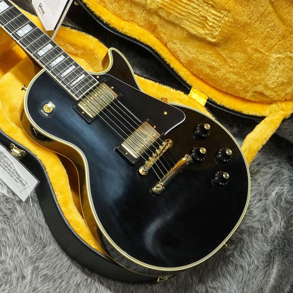 Gibson Custom Shop 1968 Les Paul Custom Ebony Ultra Light Aged 