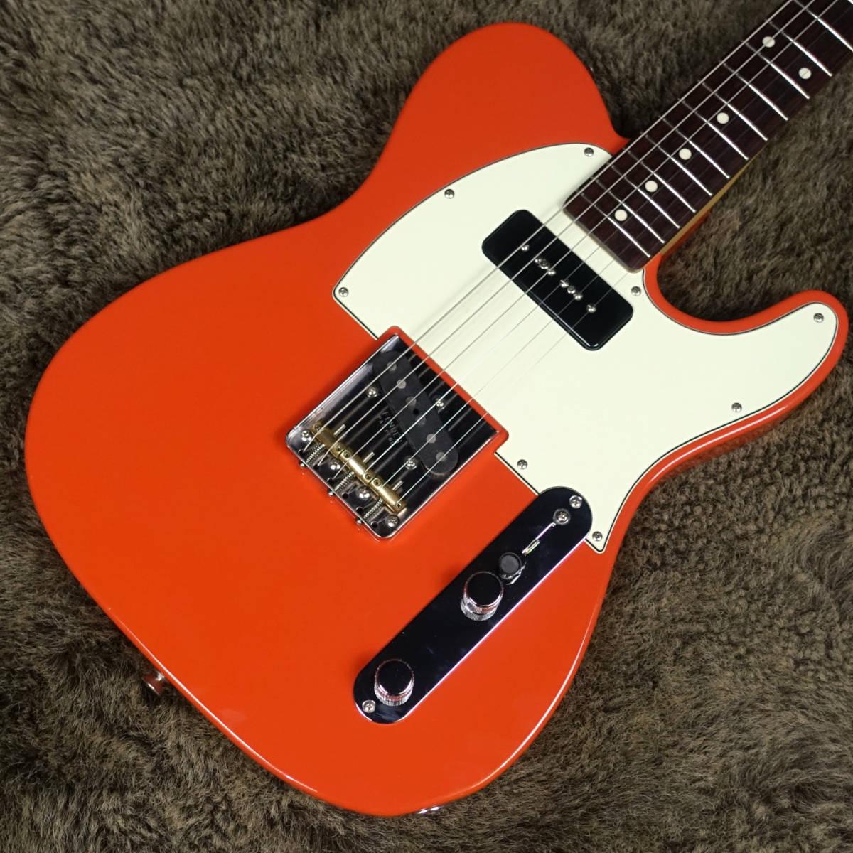 Fender FSR Made in Japan Hybrid 60s Telecaster P-90 Fiesta Red