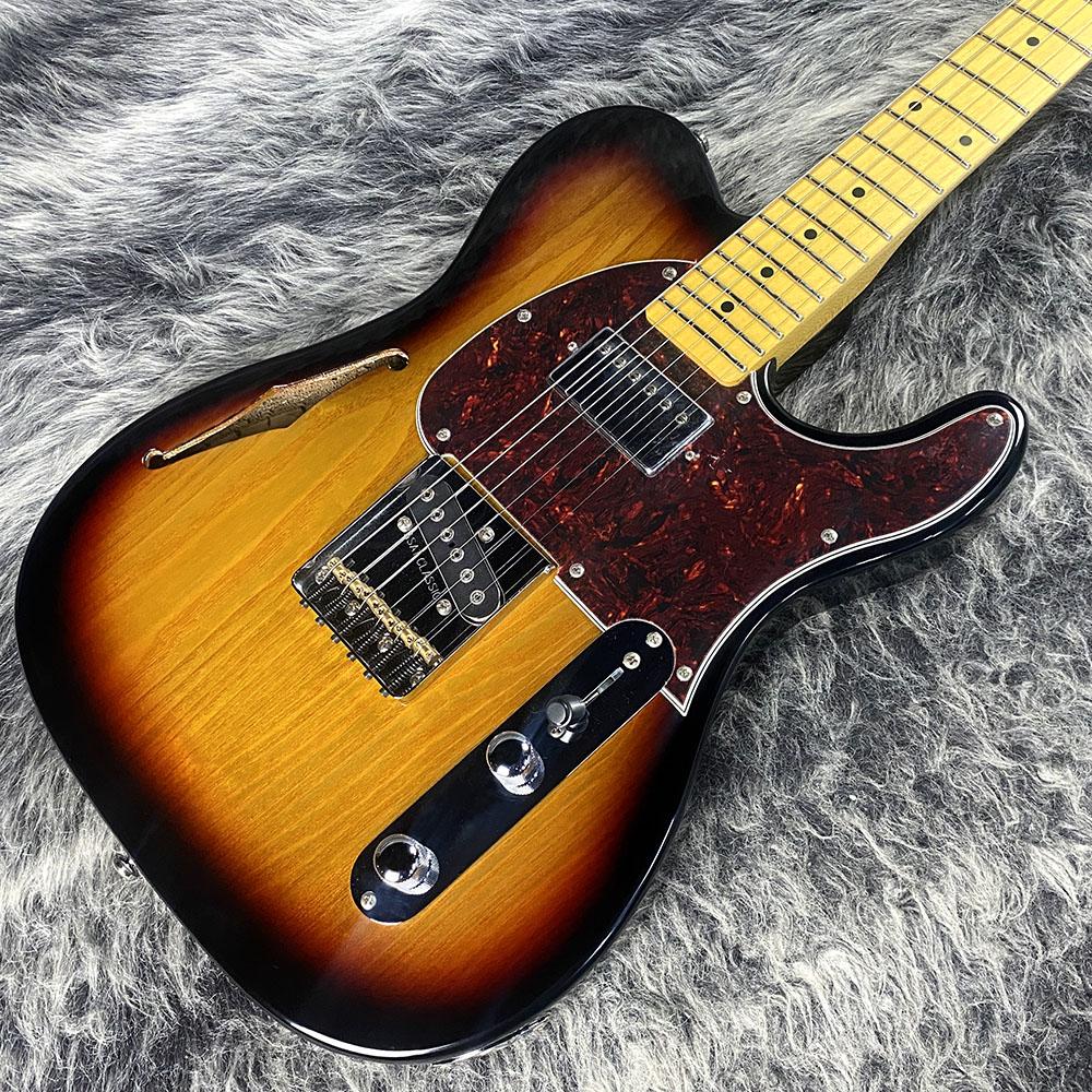 G&L Tribute ASAT Classic Bluesboy Semi-Hollow 3-Tone Sunburst  <ジーアンドエル>｜平野楽器 ロッキン オンラインストア