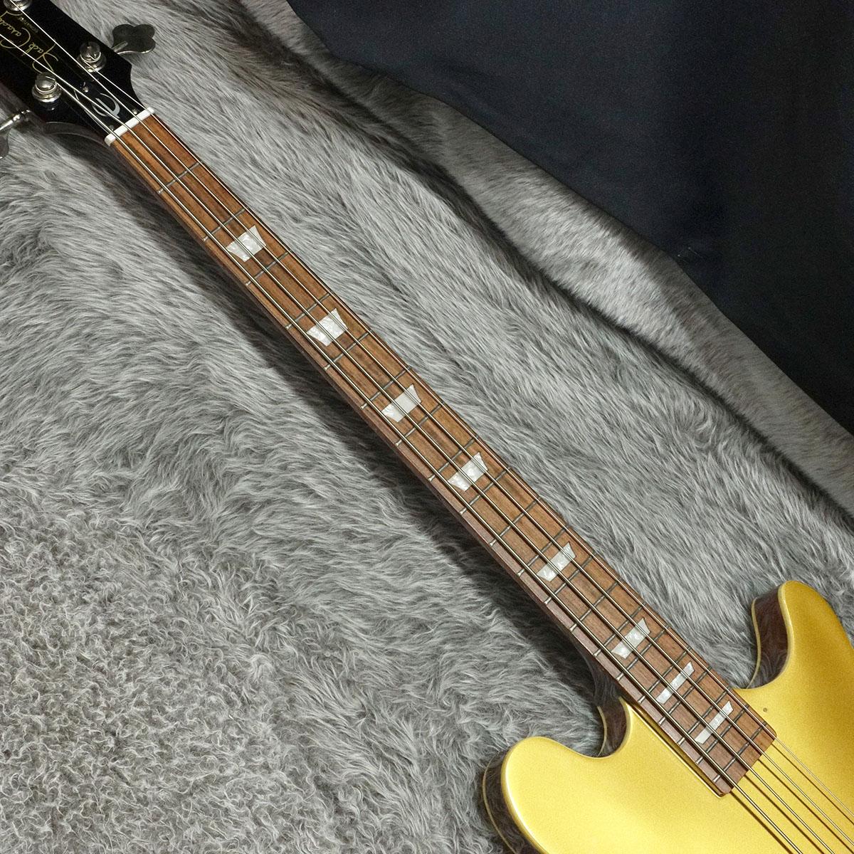 Epiphone Jack Casady Bass ゴールドトップセミアコベース Epiphone The World's Most Popular Semi-Hollow Electric Bass