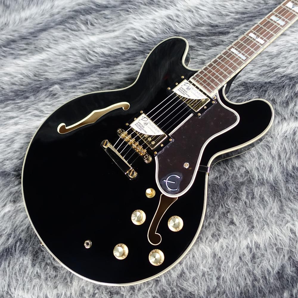 Epiphone Sheraton II Pro Ebony <エピフォン>｜平野楽器 ロッキン オンラインストア