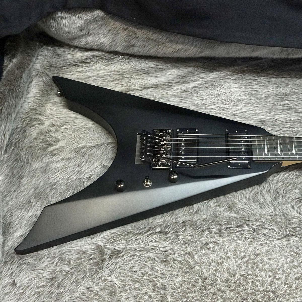 Kramer クレイマー エレキギター Nite-V 楽器 弦楽器 のご紹介です！ KRAMER Nite V Satin Black <クレイマー>｜平野楽器 ロッキン