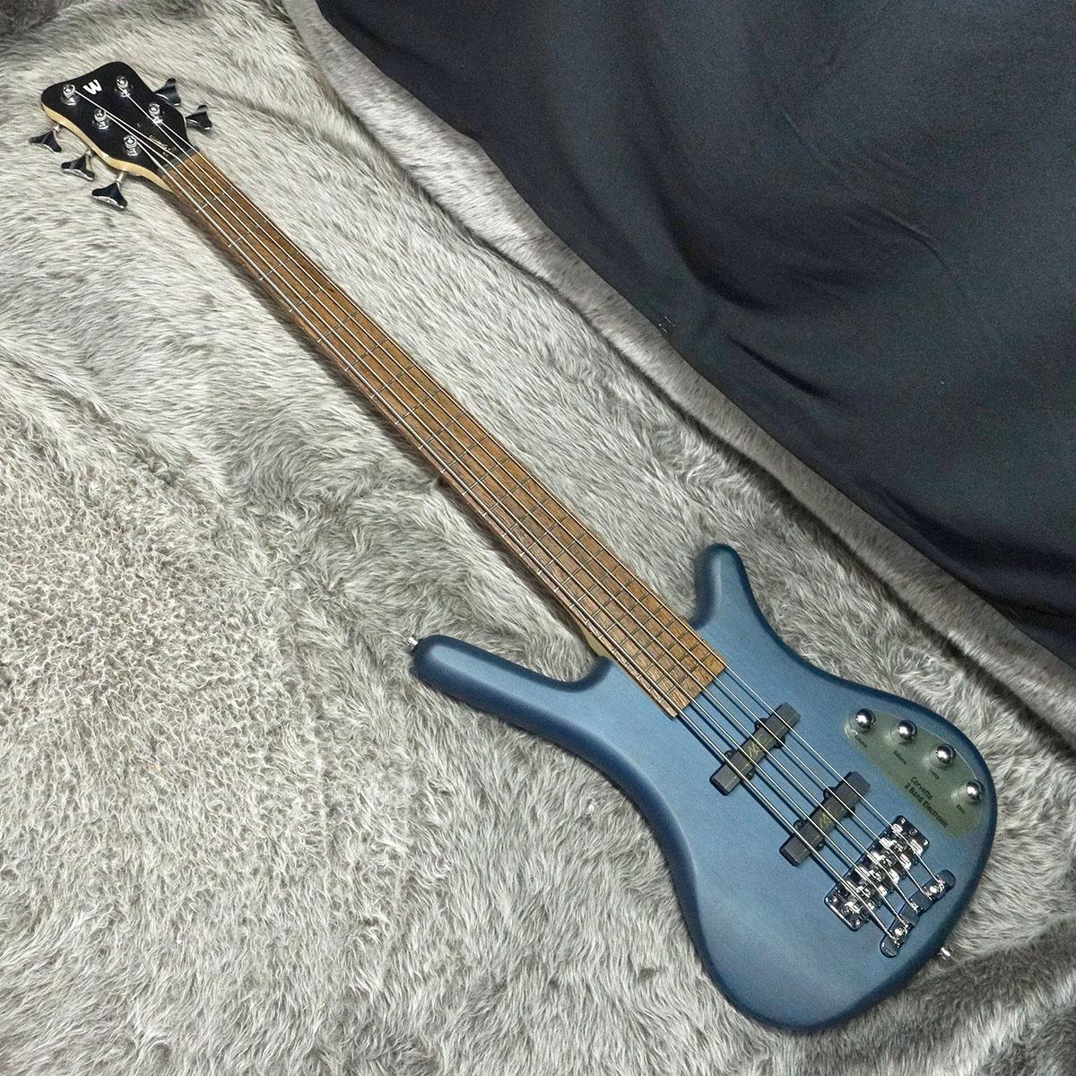 Warwick Rock Bass Corvette Basic 5 Ocean Blue Transparent Satin