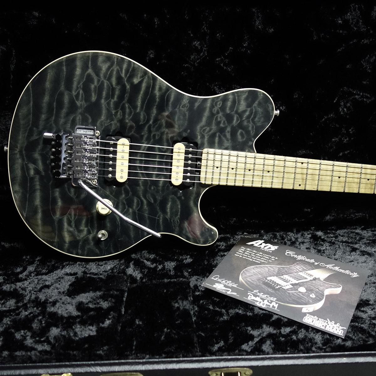 MUSIC MAN AXIS Tribute Trans Black <ミュージックマン>｜平野楽器 ロッキン オンラインストア