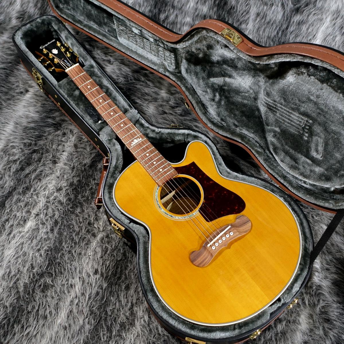 Epiphone EJ-200 Coupe Vintage Natural <エピフォン>｜平野楽器 ロッキン オンラインストア