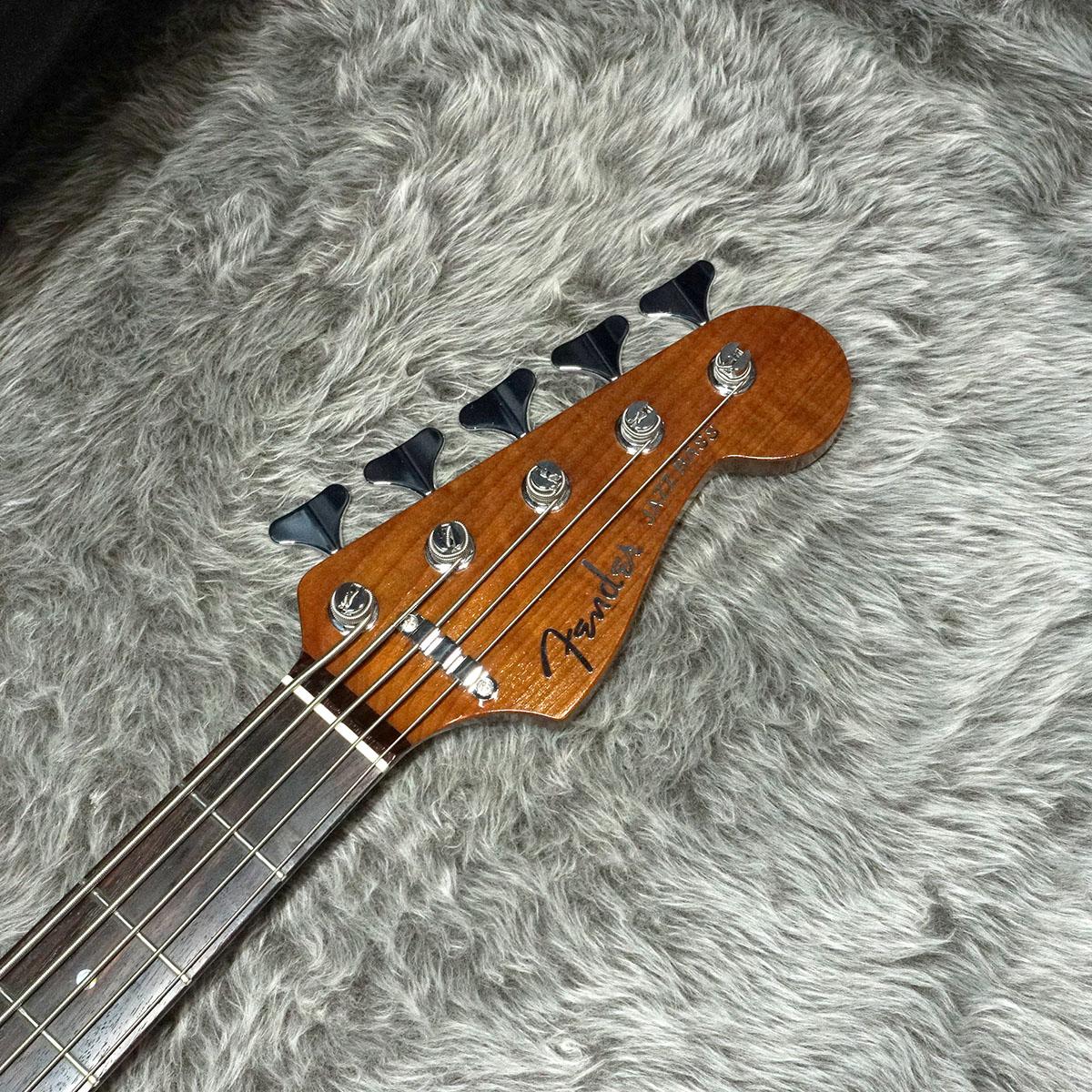 日本のヴィンテージ・ギター Fender Deluxe Jazz Bass V Kazuki Arai RW Vintage Natural