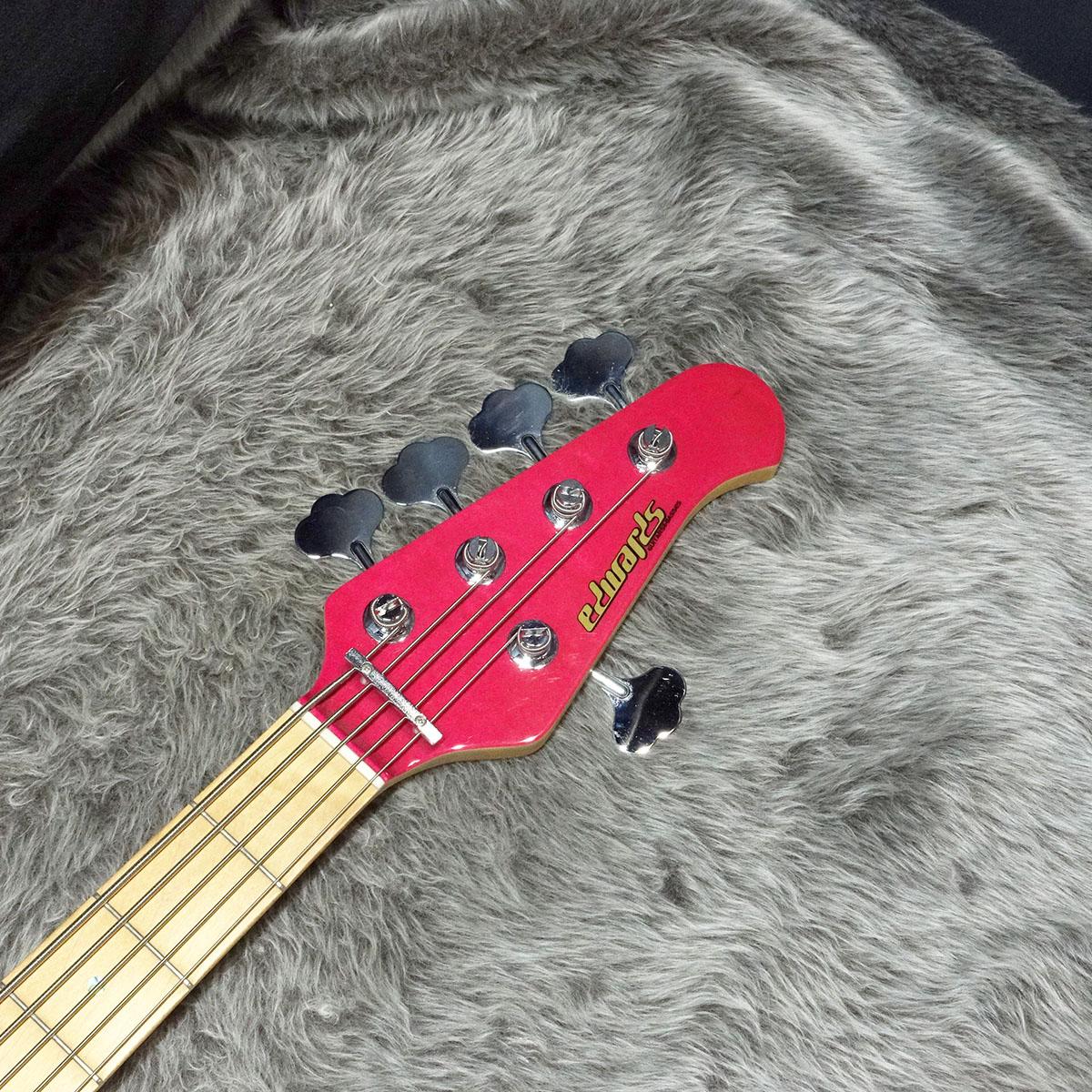 新品同等 完備品 Edwards E-T-170BD ピンク ラルク テツヤ EDWARDS エドワーズ E-T-170BD( See Thru Pink)【L'Arc～en～Ciel