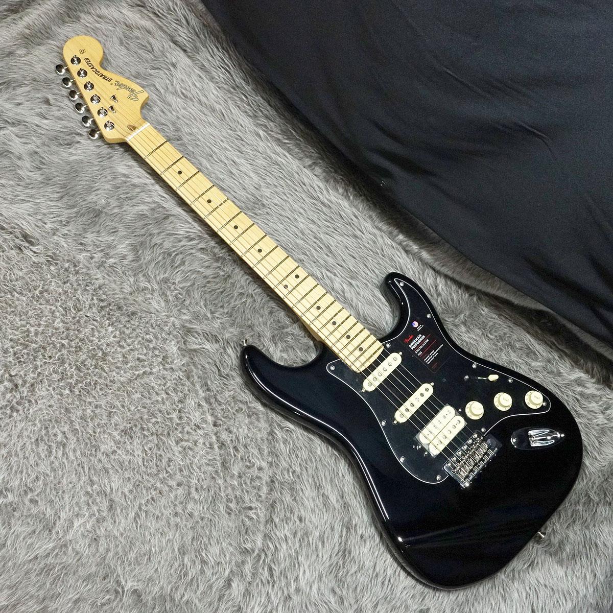 American Performer Stratocaster HSS MN Black