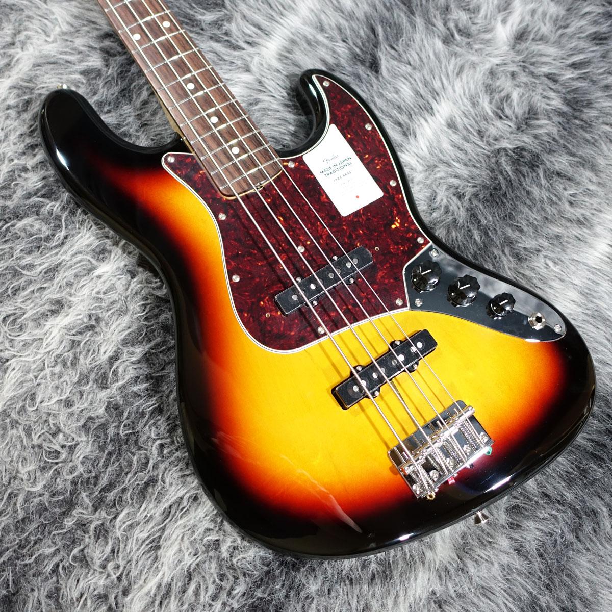 Fender Made in Japan Traditional II 60s Jazz Bass RW 3-Color