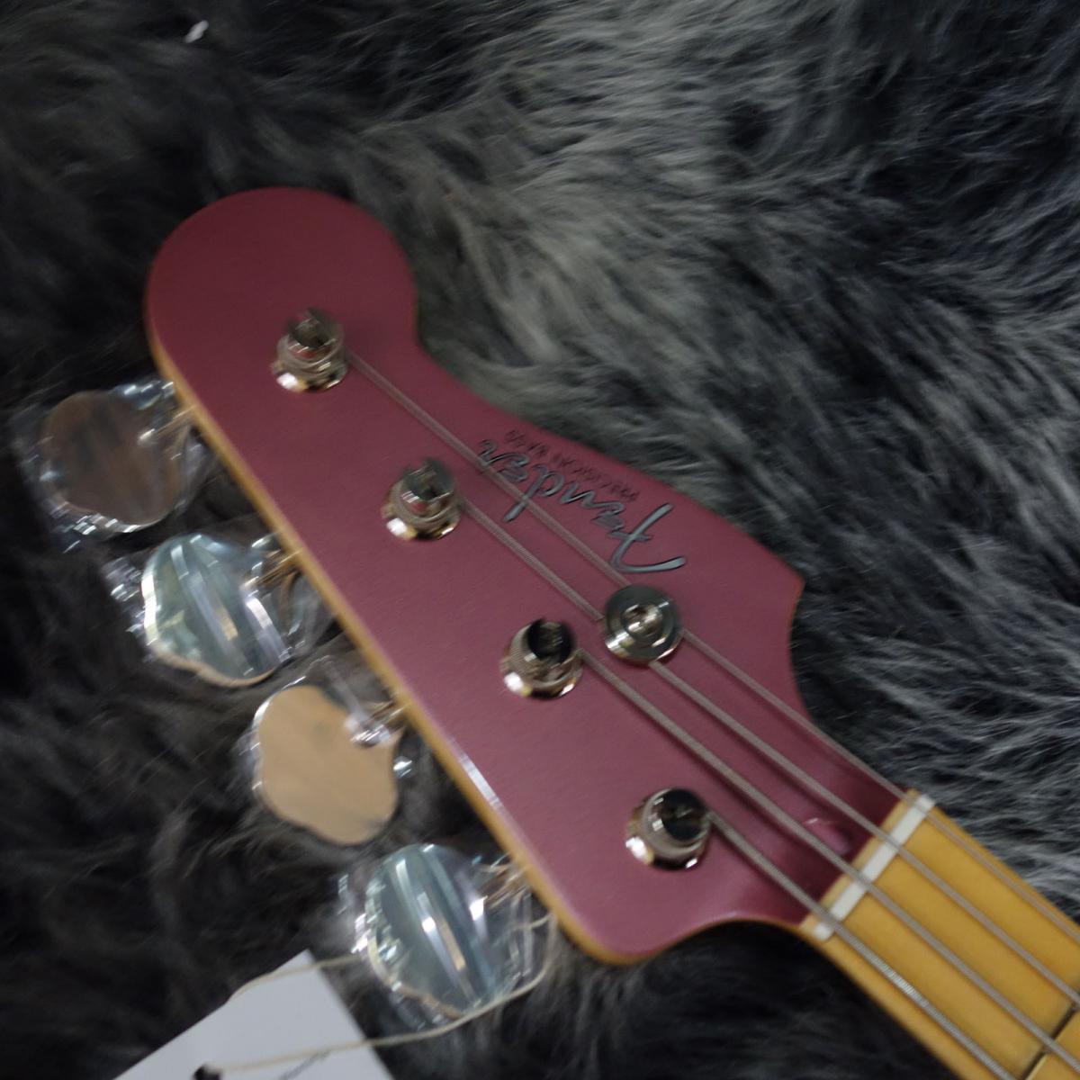 Fender Made In Japan Hybrid II Precision Bass Burgundy Mist